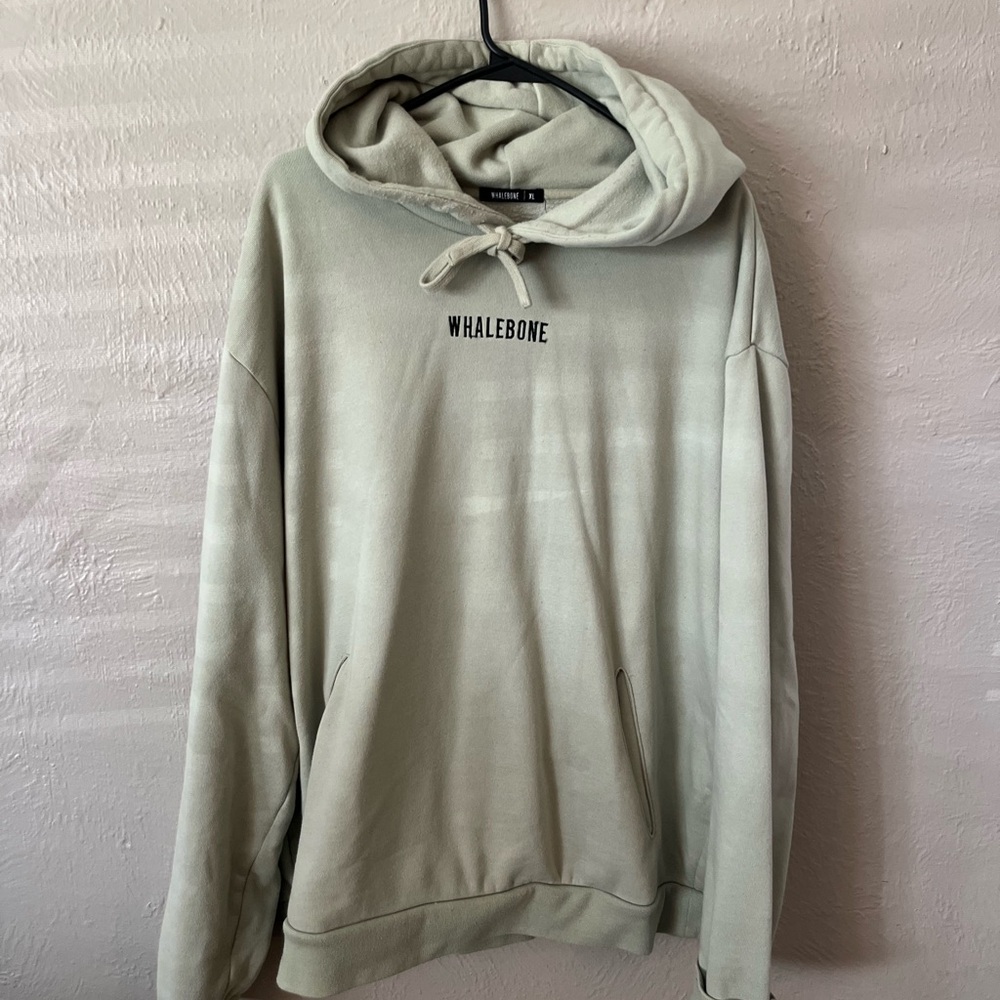 Men's Light Green Whalebone Hoodie